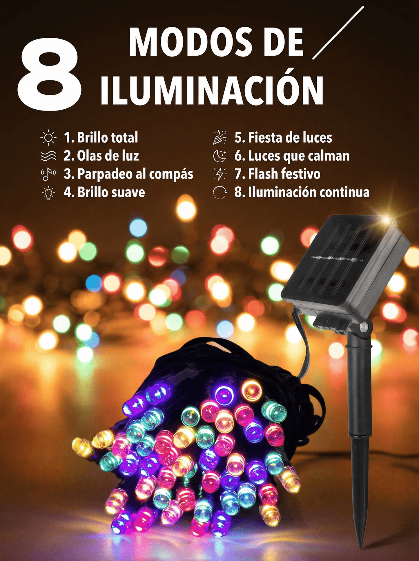 🎄Nueva Luzes Mágica Navidad a Solar — Promoción Exclusiva Válida Solo Por Hoy🎄