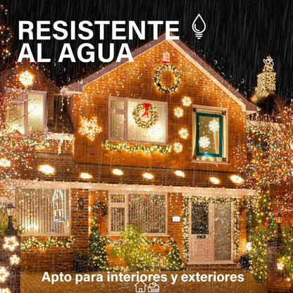 🔥Nueva Luz Mágica Premium Navideña - Comprá 1 y Recibí 4 Rollos de 15 m Con 800 Leds ¡Oferta Navidad!